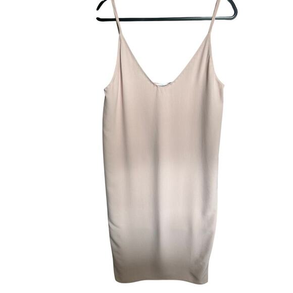 Everlane Women's The Japanese GoWeave Slip Midi Dress In Rose Pink Size 10 - Picture 3 of 11